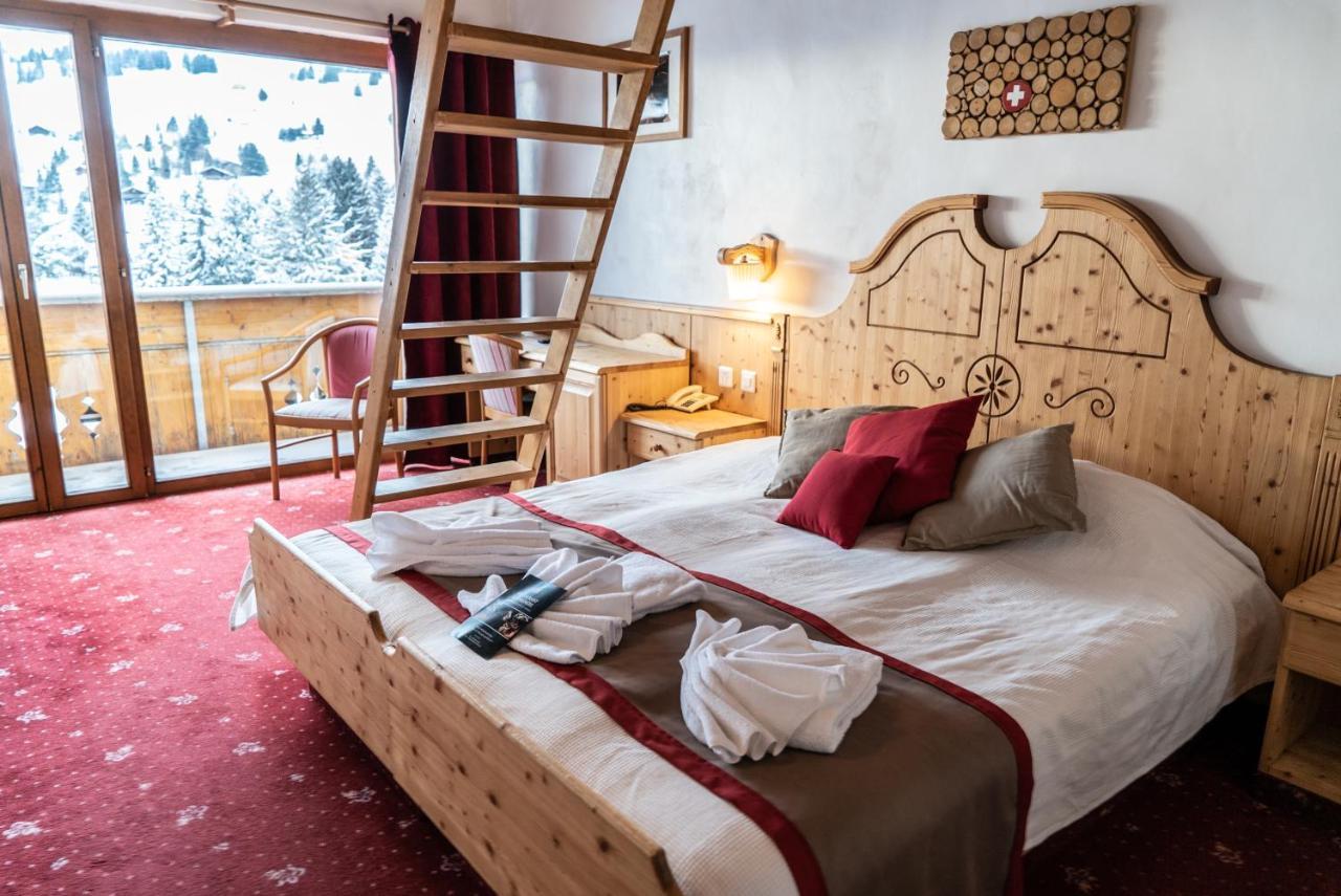 Hotel Le Relais Alpin Les Mosses Экстерьер фото