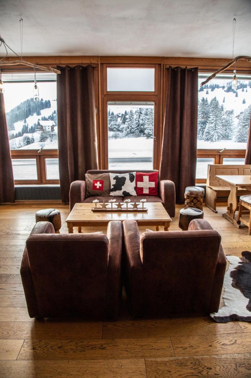 Hotel Le Relais Alpin Les Mosses Экстерьер фото