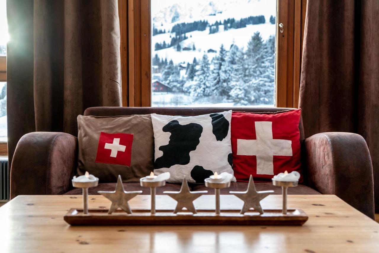Hotel Le Relais Alpin Les Mosses Экстерьер фото