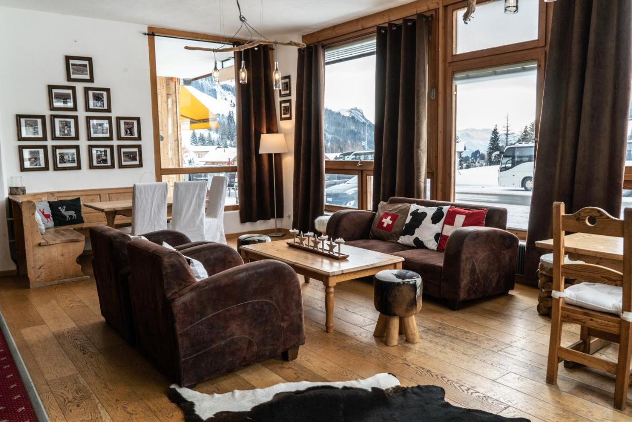 Hotel Le Relais Alpin Les Mosses Экстерьер фото